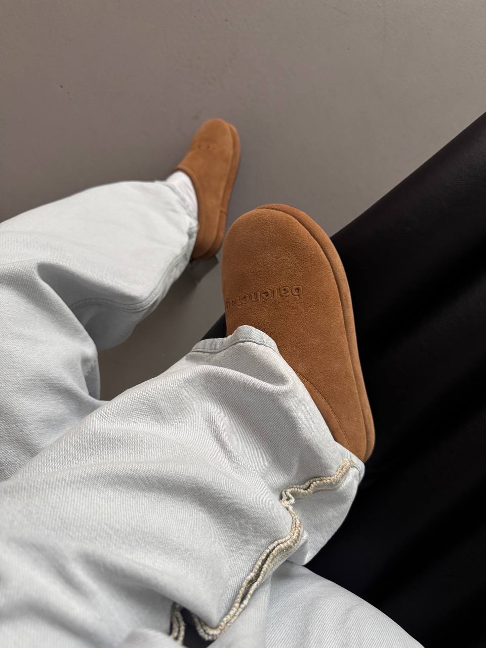 Balenciaga Alaska Soft Platform Mules Chestnut - Зображення 3