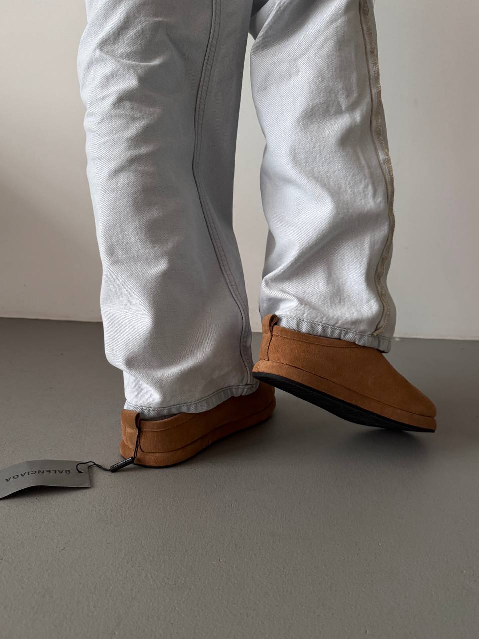 Balenciaga Alaska Soft Platform Mules Chestnut - Зображення 4