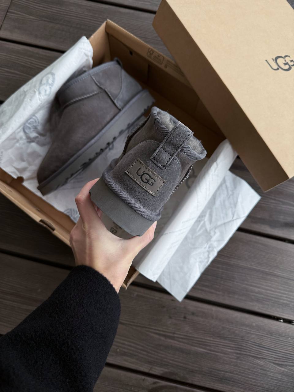 Ugg Classic Ultra Mini Grey - Зображення 6