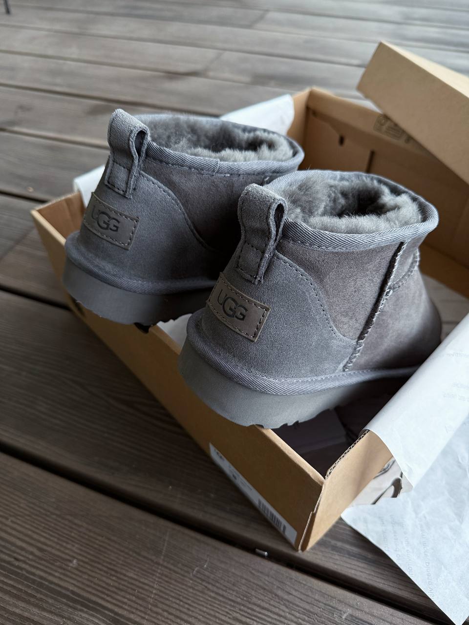 Ugg Classic Ultra Mini Grey - Зображення 4