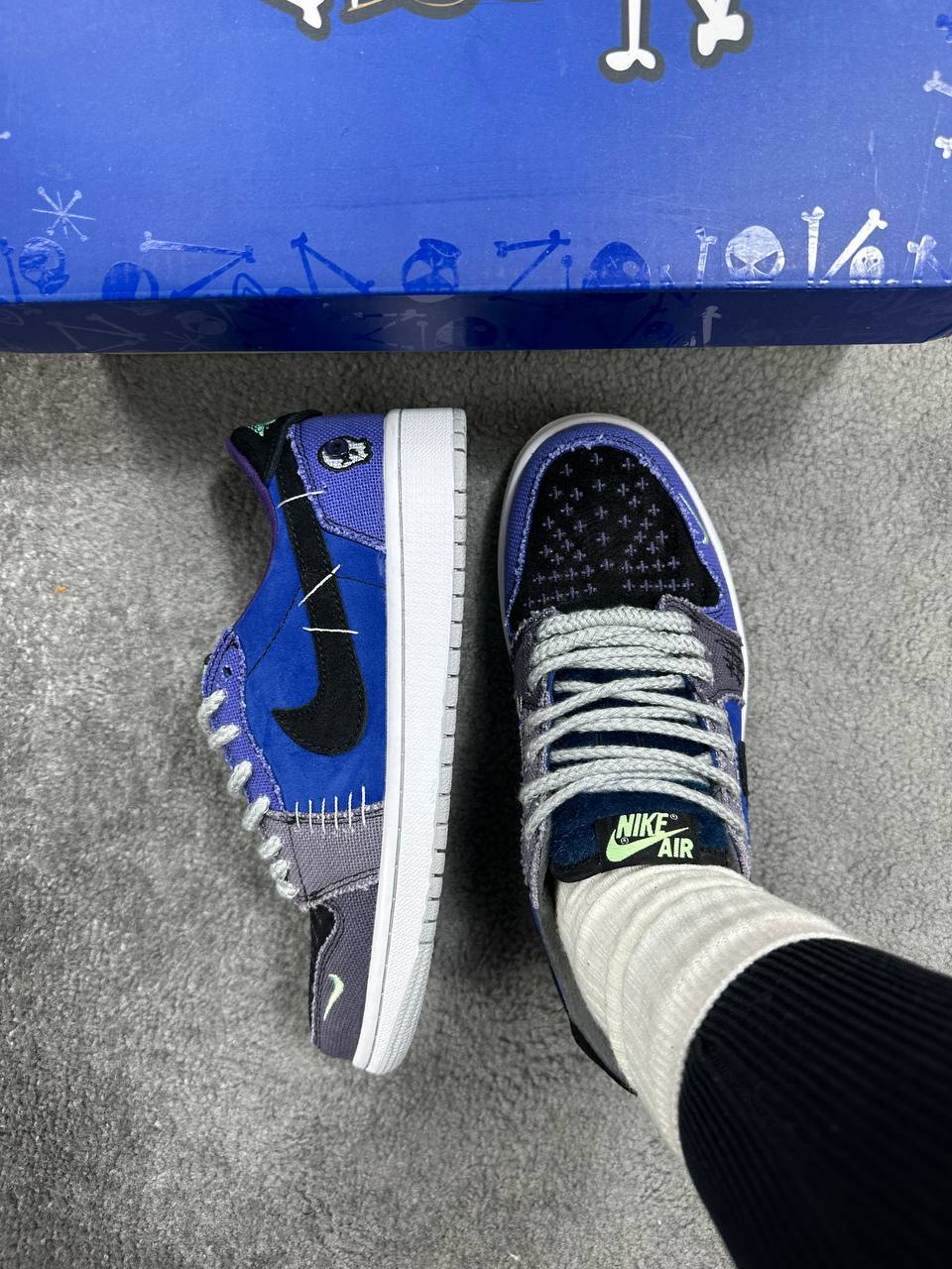 Nike Jordan 1 Low Voodoo Alternate Zion - Зображення 7