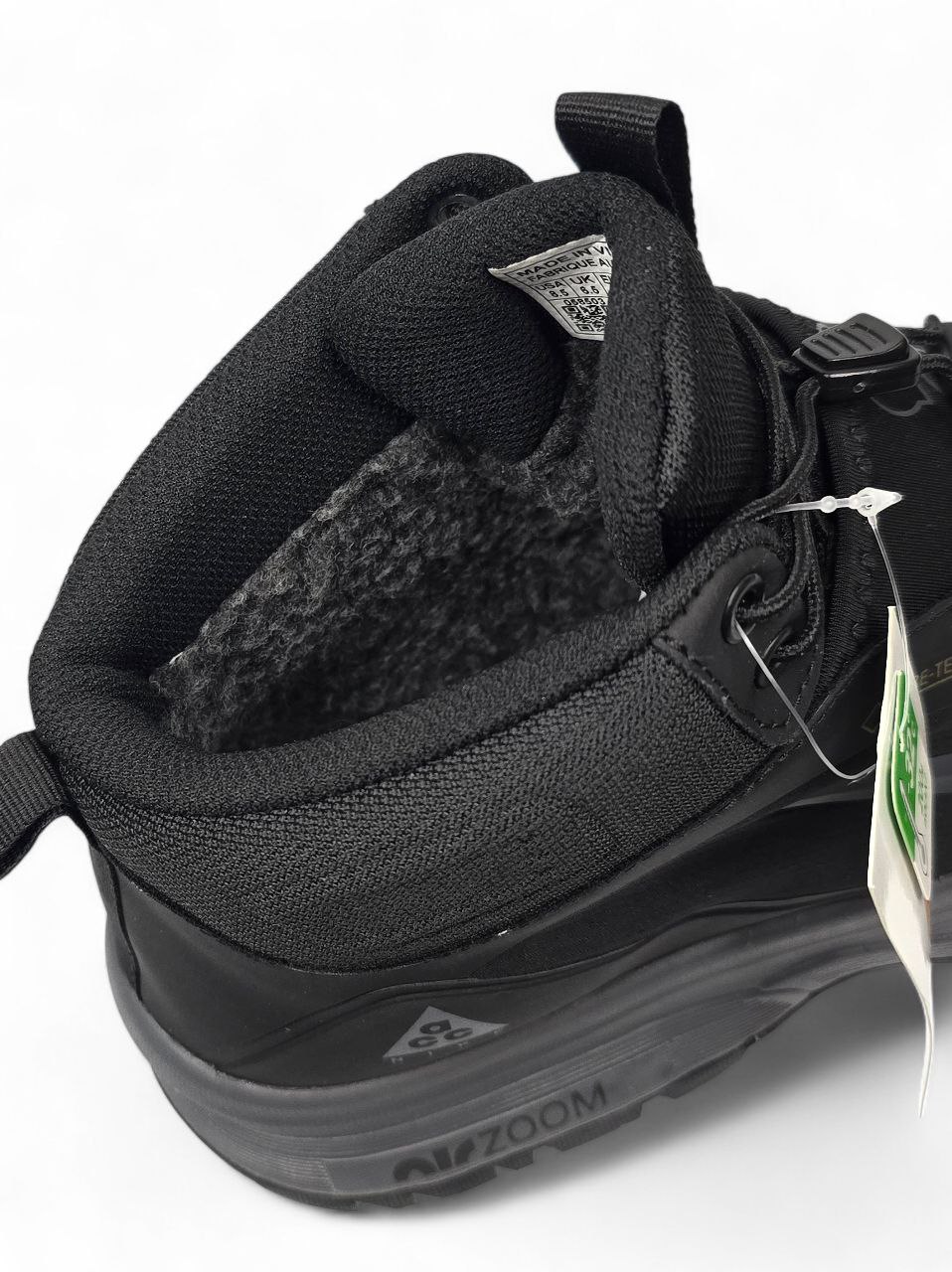 Nike Air Zoom ACG Fur Black Grey - Зображення 8