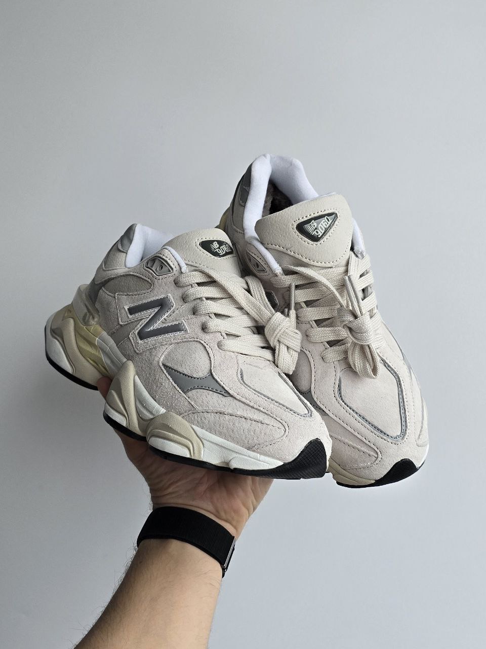 New Balance 9060 Fur Cream Sand - Зображення 2