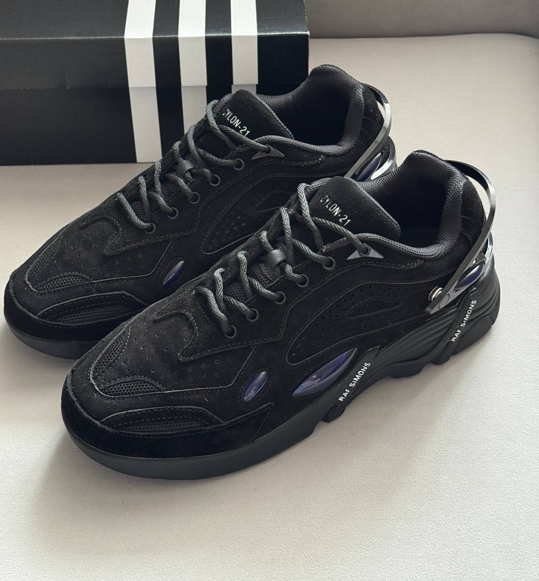 Adidas x Raf Simons Cylon-21 Black Blue - Зображення 2