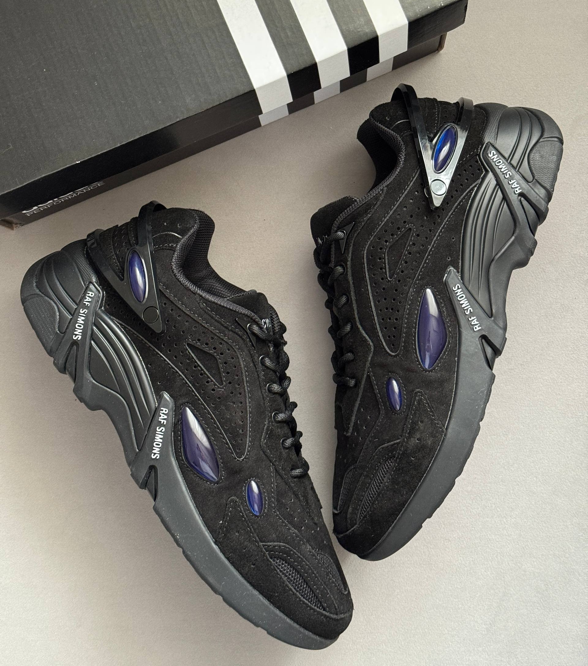 Adidas x Raf Simons Cylon-21 Black Blue - Зображення 5