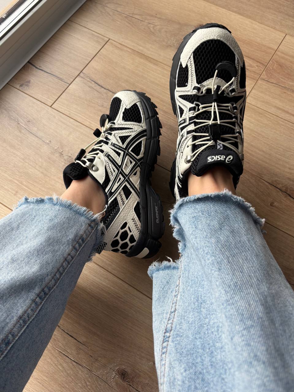 Asics Gel-Kahana 8 FL Black White - Зображення 3