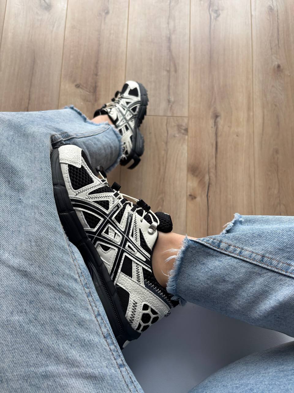 Asics Gel-Kahana 8 FL Black White - Зображення 5