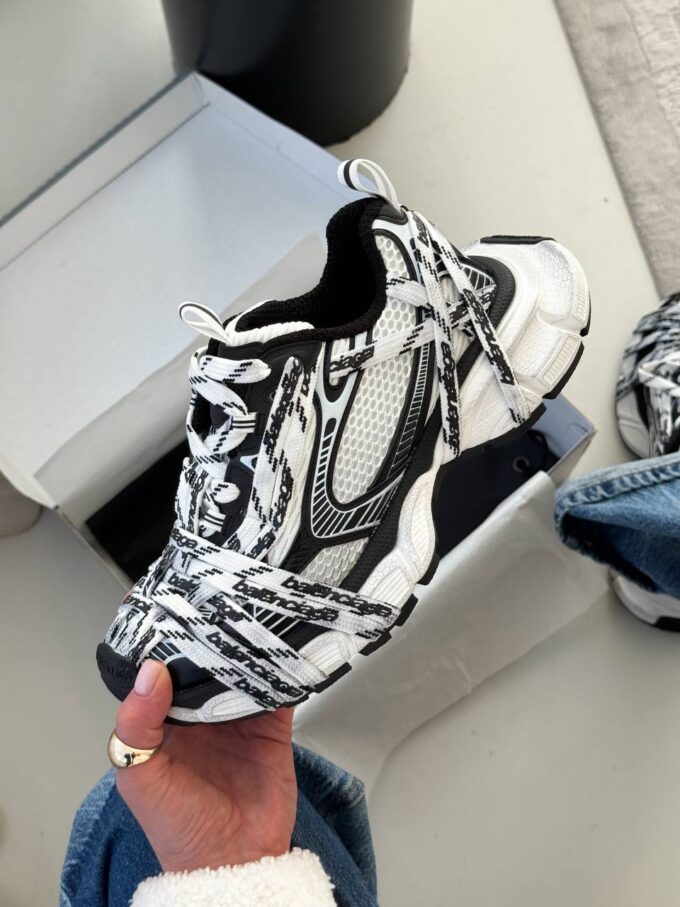 Balenciaga 3XL Extreme Laces Black Logo - Bliss Boutique
