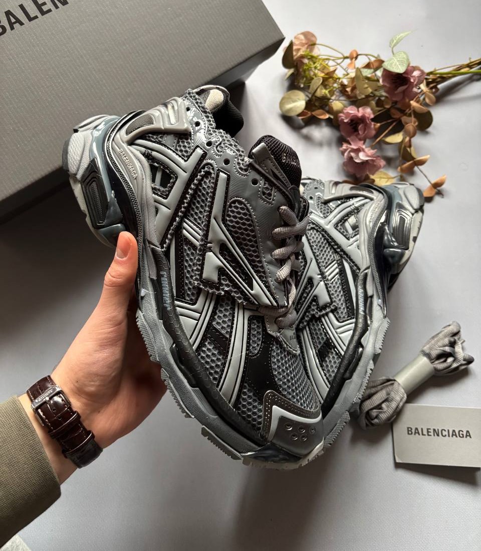 Balenciaga Runner Grey - Зображення 3