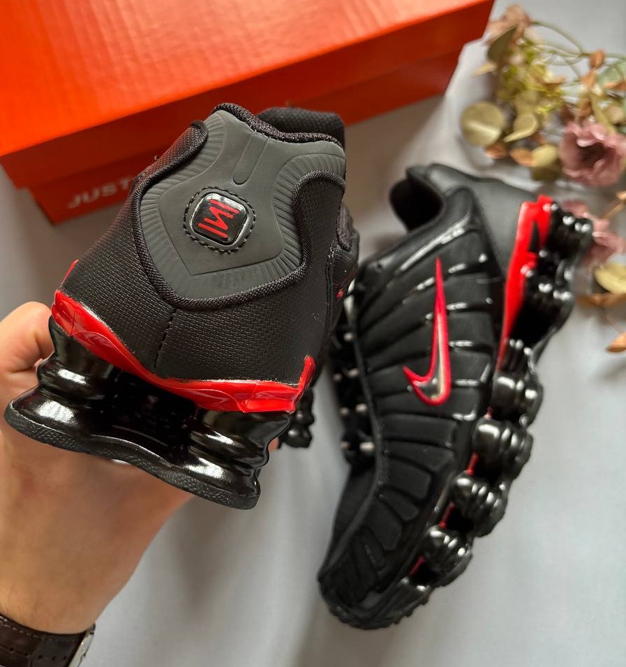 Nike Shox TL Black Red - Зображення 5