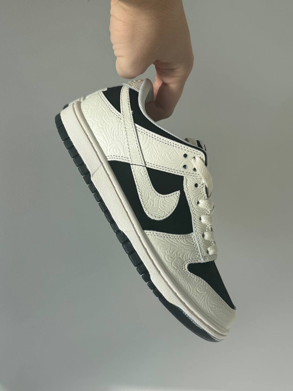 Nike SB Dunk Beige Black - Зображення 2