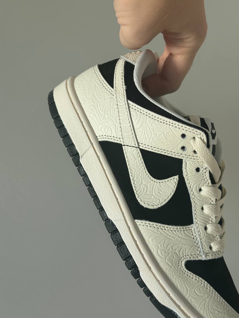 Nike SB Dunk Beige Black - Зображення 4