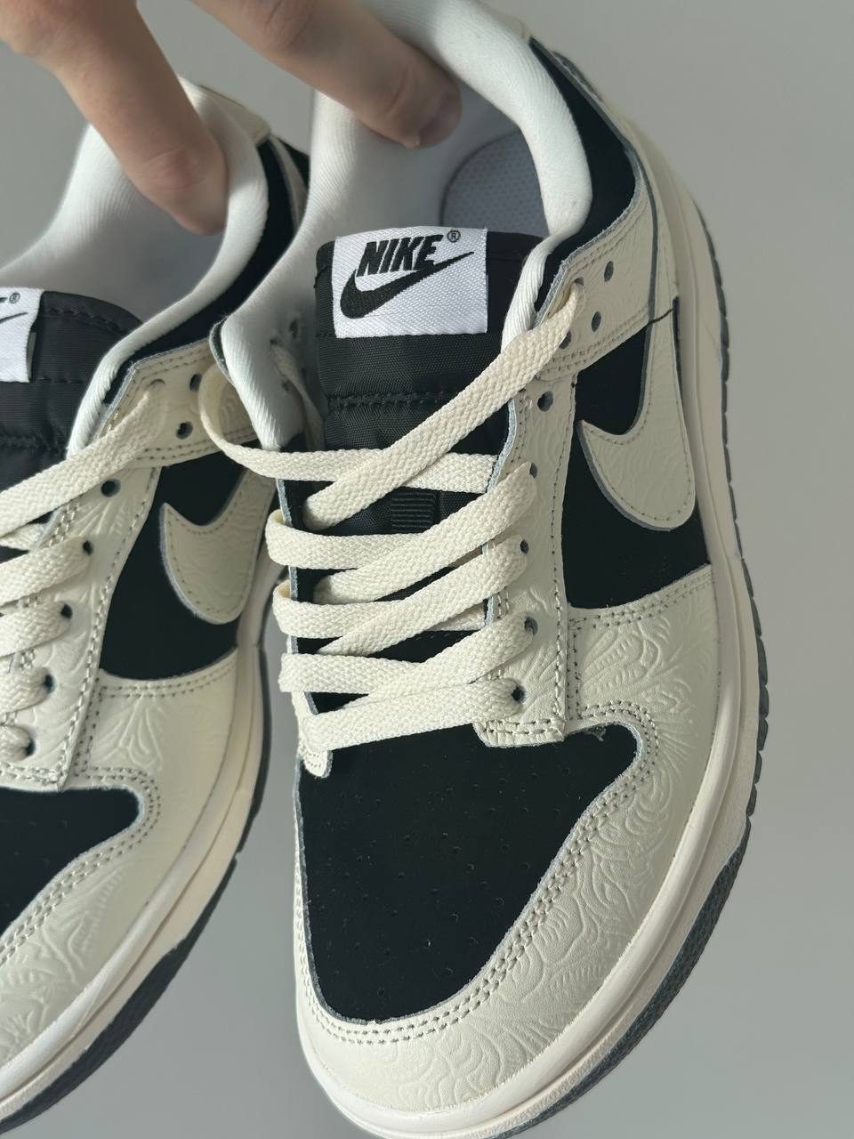 Nike SB Dunk Beige Black - Зображення 5