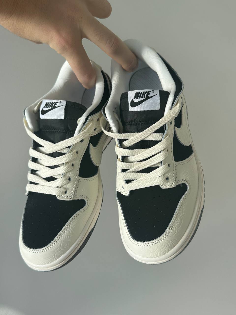 Nike SB Dunk Beige Black - Зображення 3