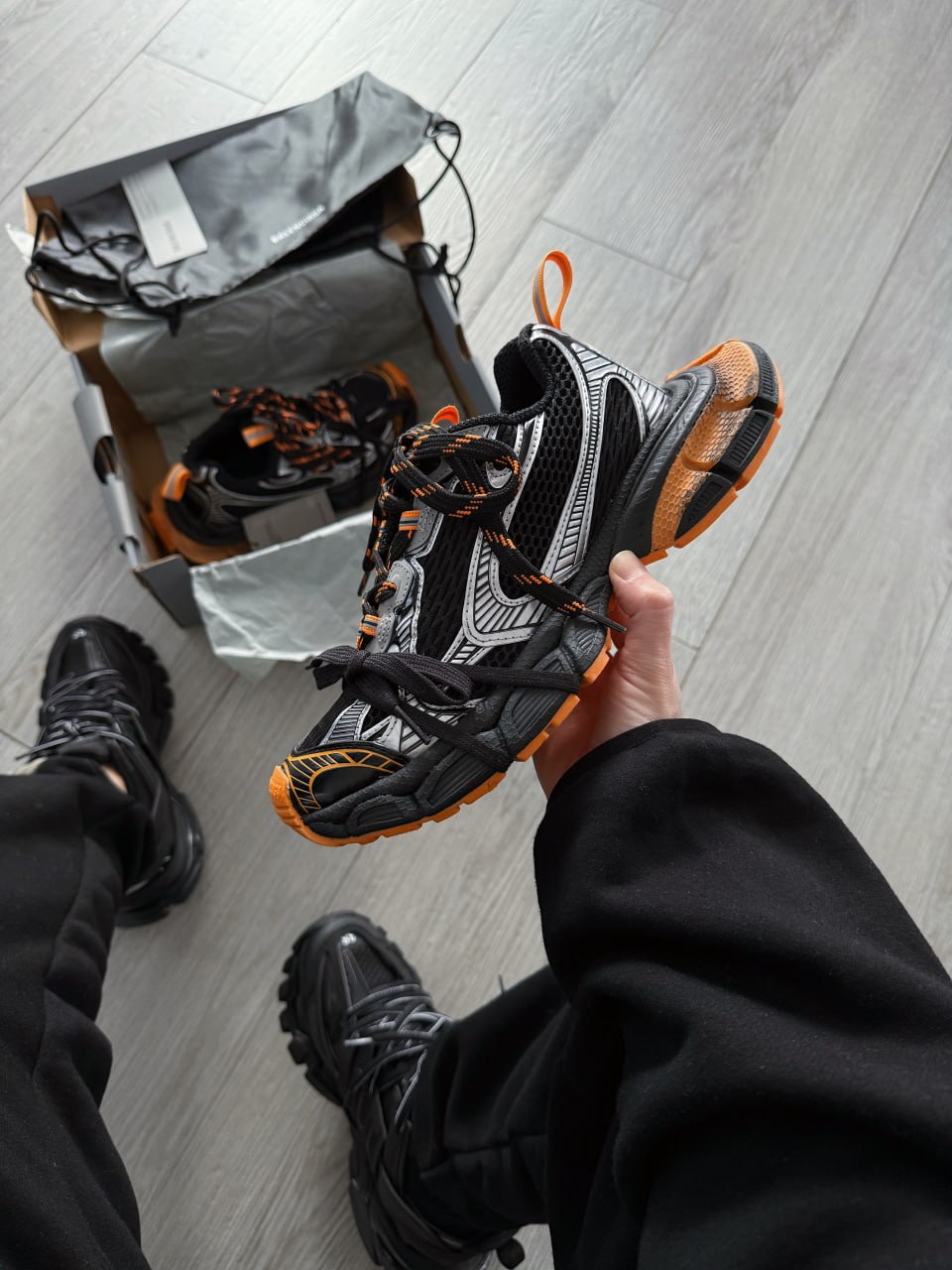 Balenciaga 3XL Black Orange - Зображення 4