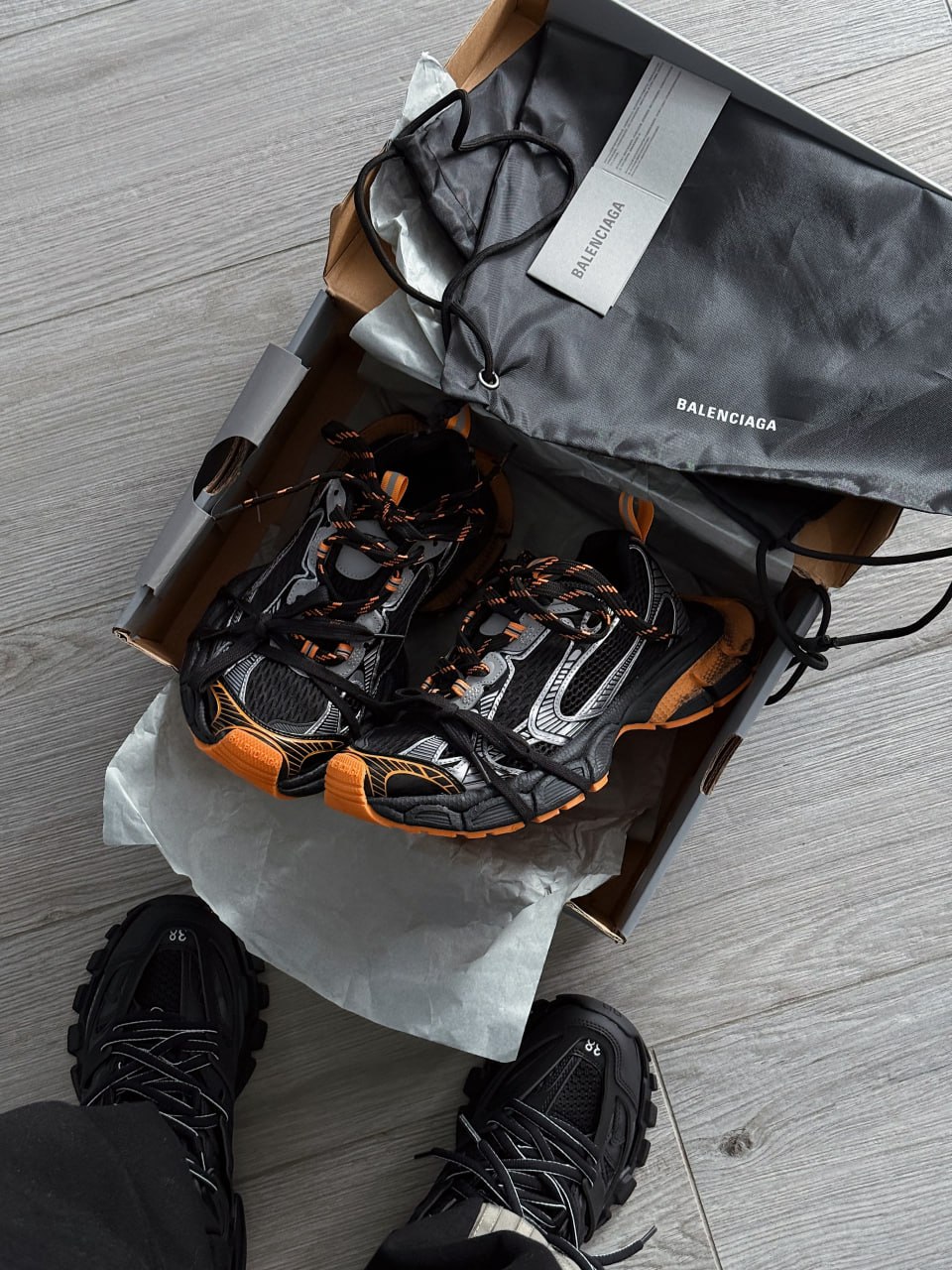 Balenciaga 3XL Black Orange - Зображення 8