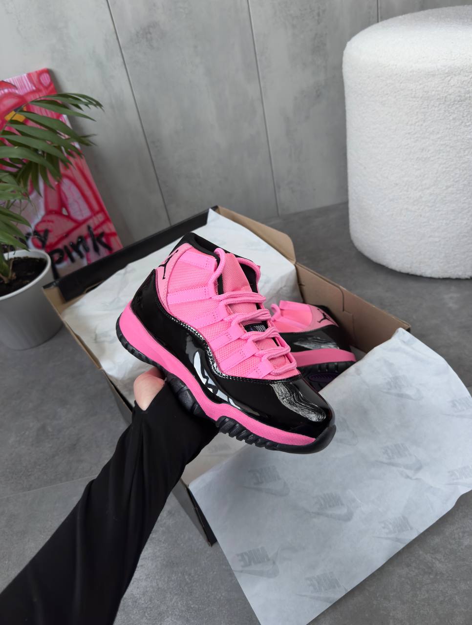 Jordan 11 Retro Black Pink - Зображення 2