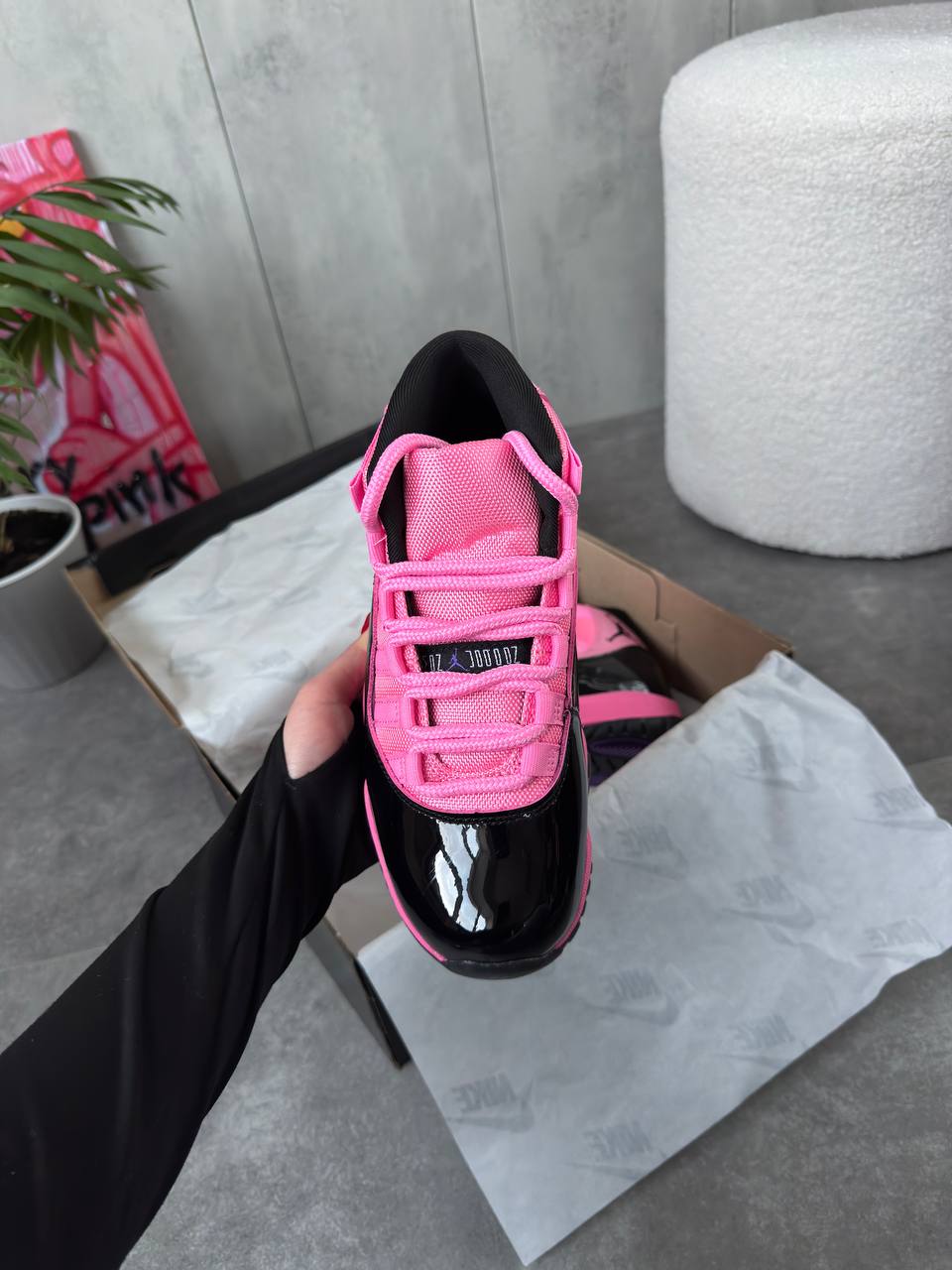 Jordan 11 Retro Black Pink - Зображення 3