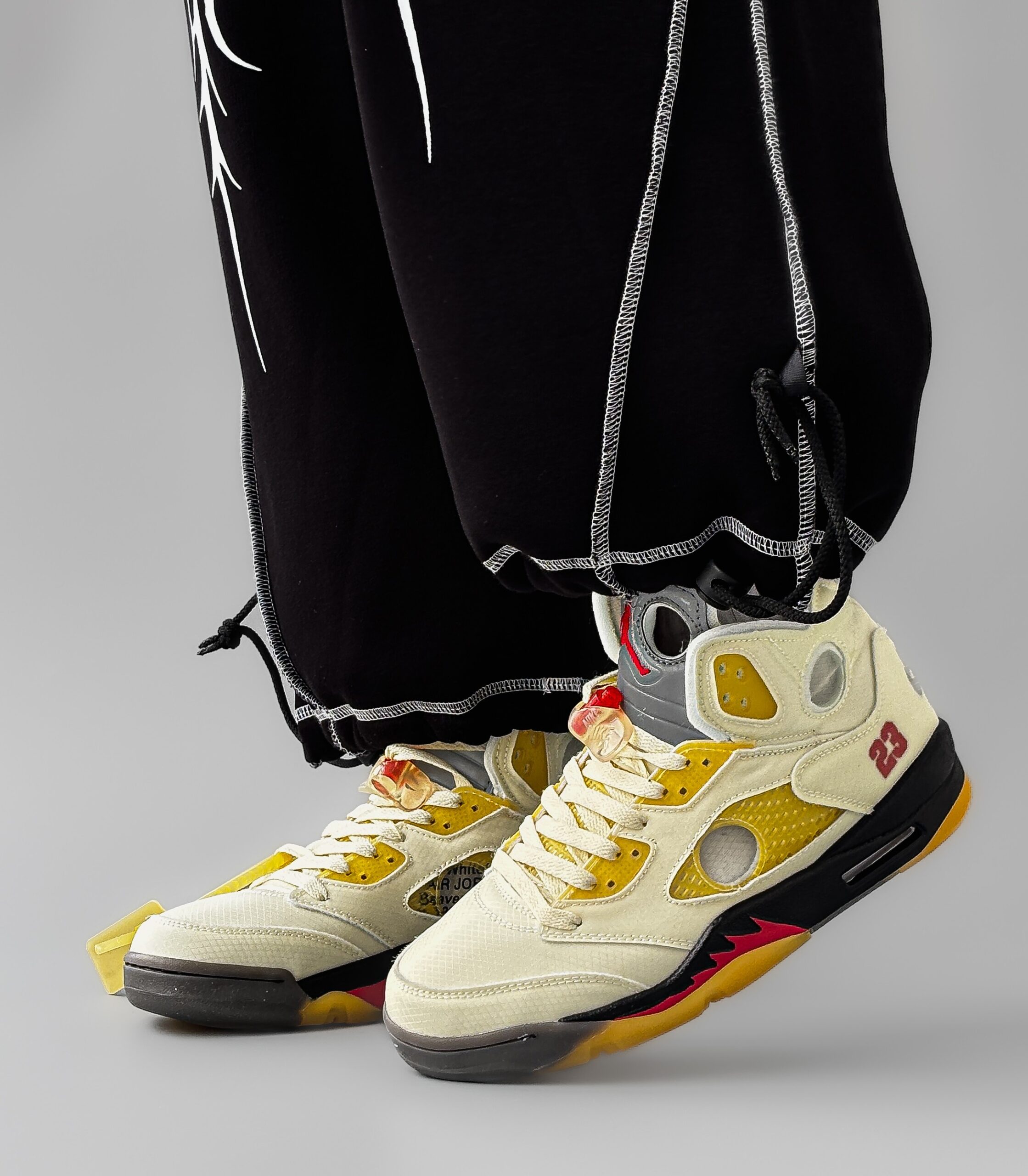 Nike Air Jordan 5 Retro Off-White Sail - Зображення 3