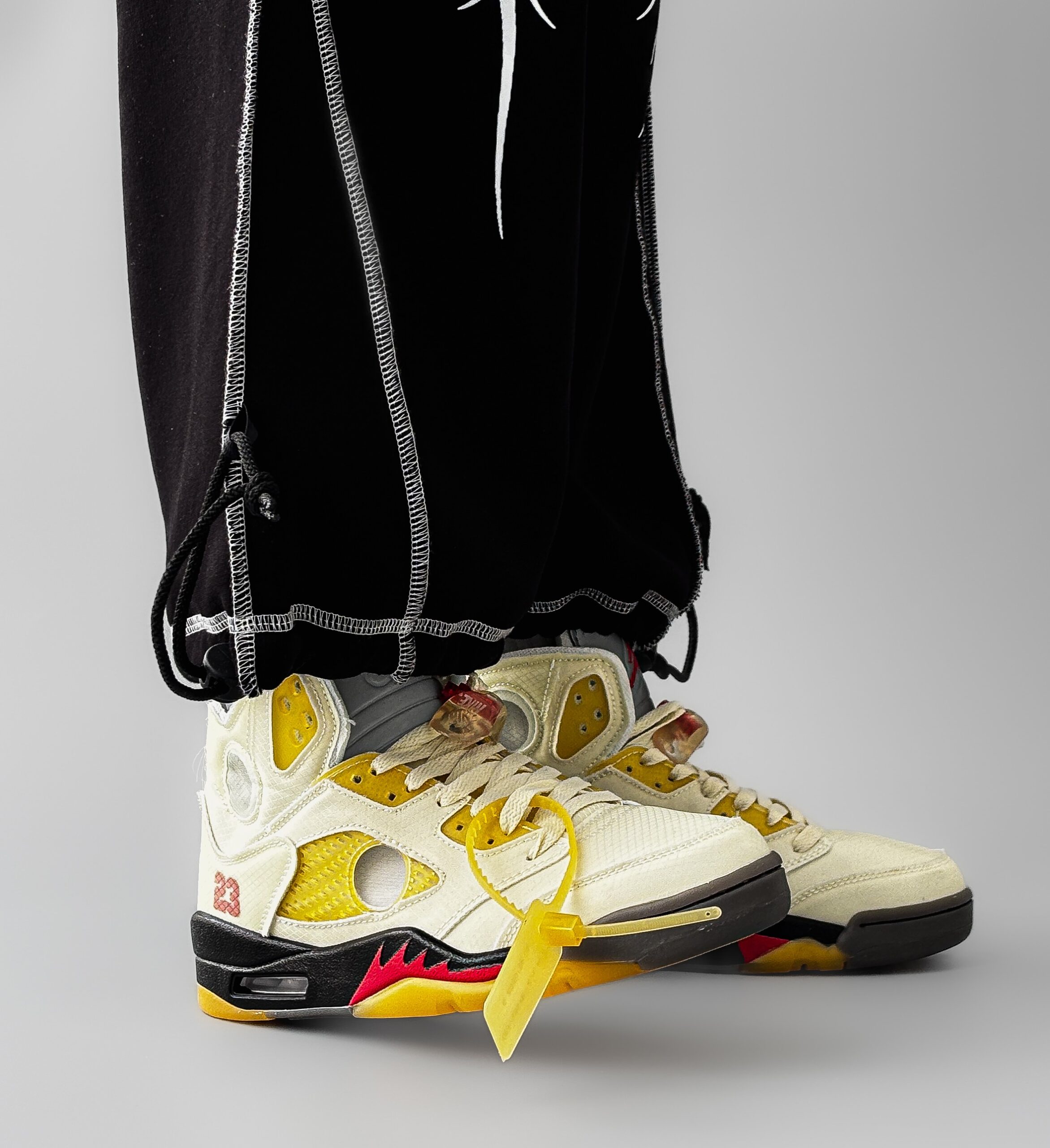 Nike Air Jordan 5 Retro Off-White Sail - Зображення 4