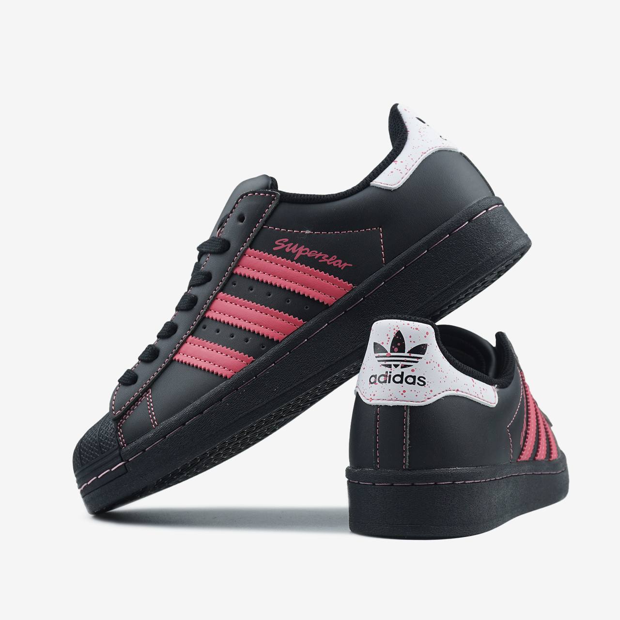 Adidas Superstar Black Pink Thread - Зображення 5