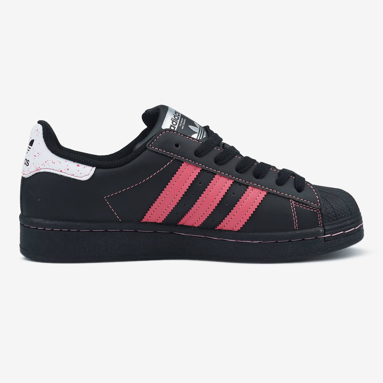 Adidas Superstar Black Pink Thread - Зображення 2