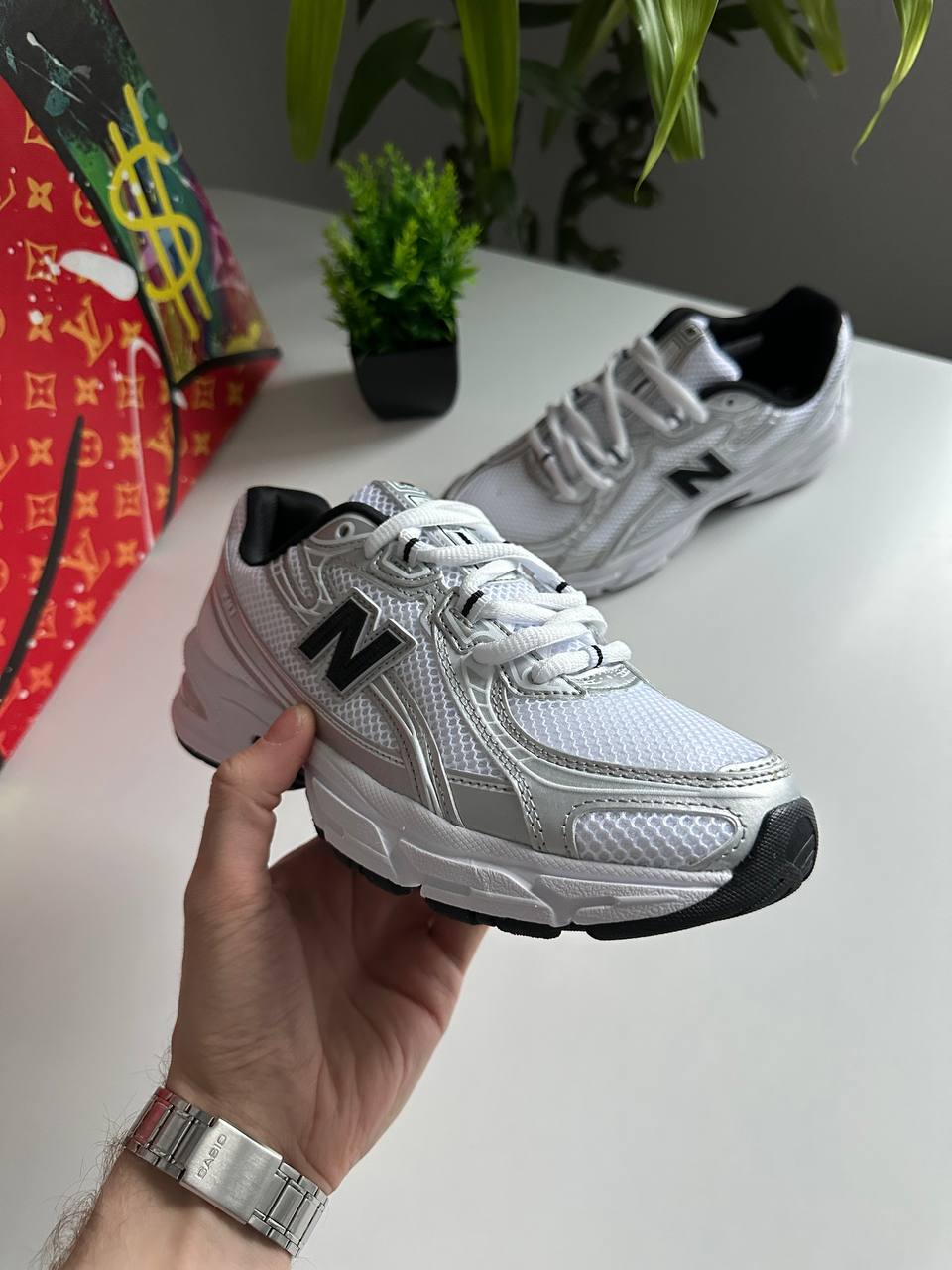 New Balance 740 White Silver Black - Зображення 3