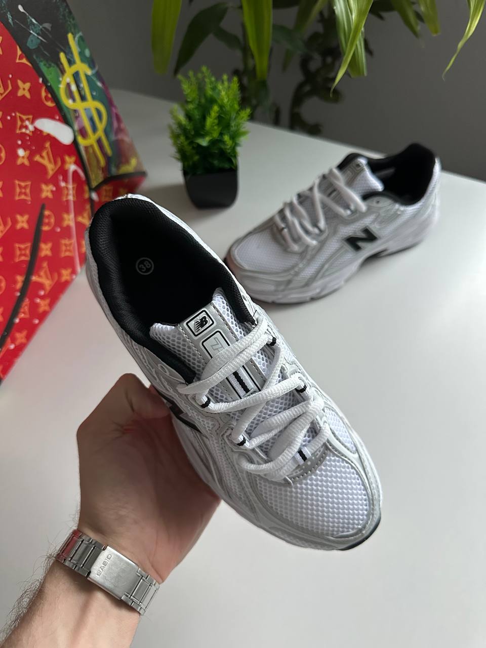 New Balance 740 White Silver Black - Зображення 4