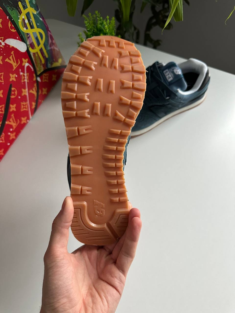 New Balance 574 Dark Blue - Зображення 7