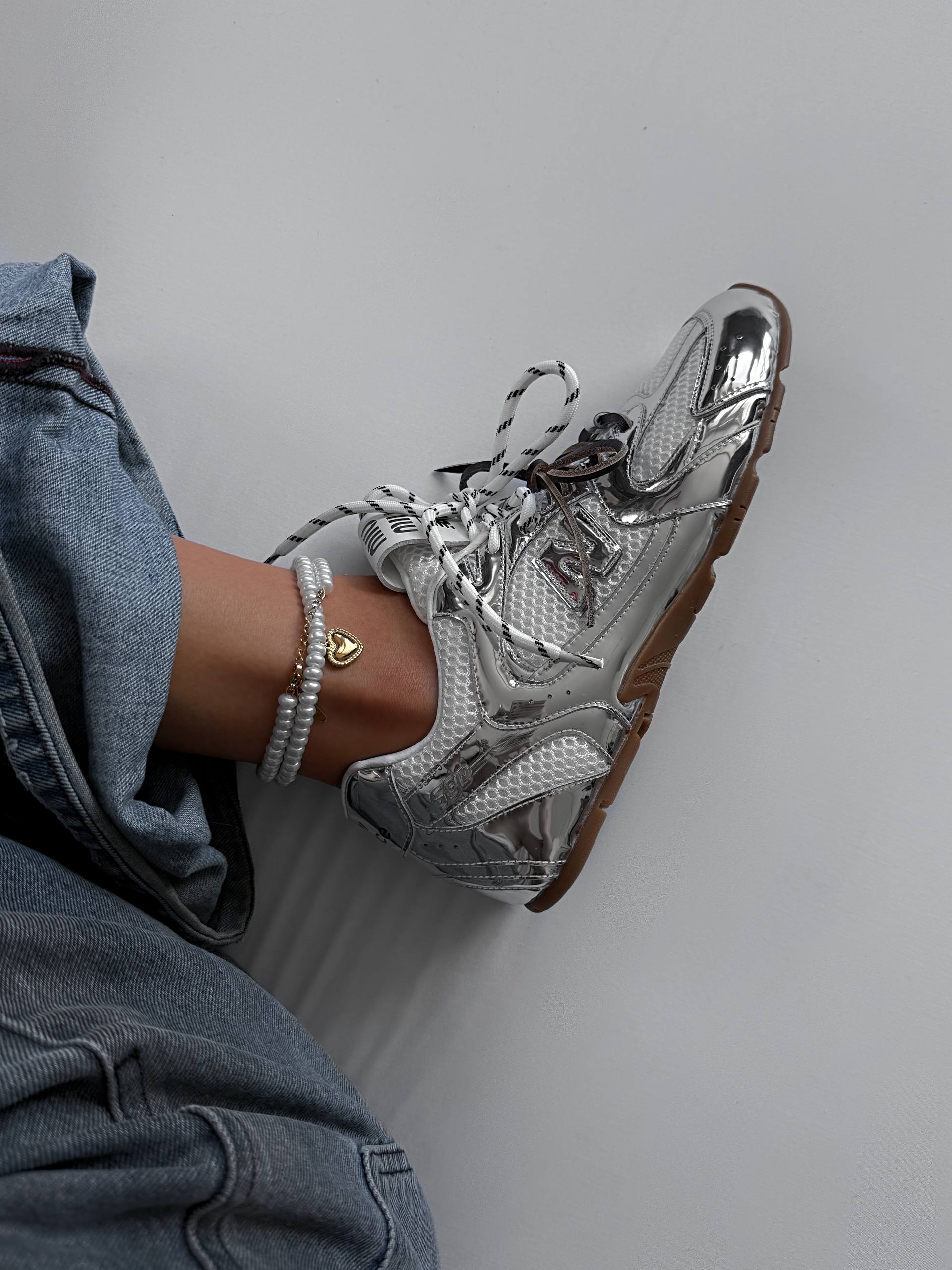 Miu Miu x New Balance Silver Vintage - Зображення 3