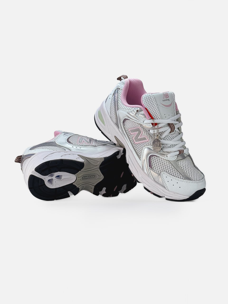 New Balance 530 White Silver Pink - Зображення 3