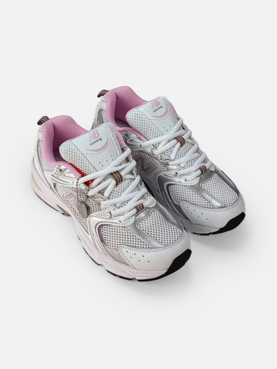 New Balance 530 White Silver Pink - Зображення 5