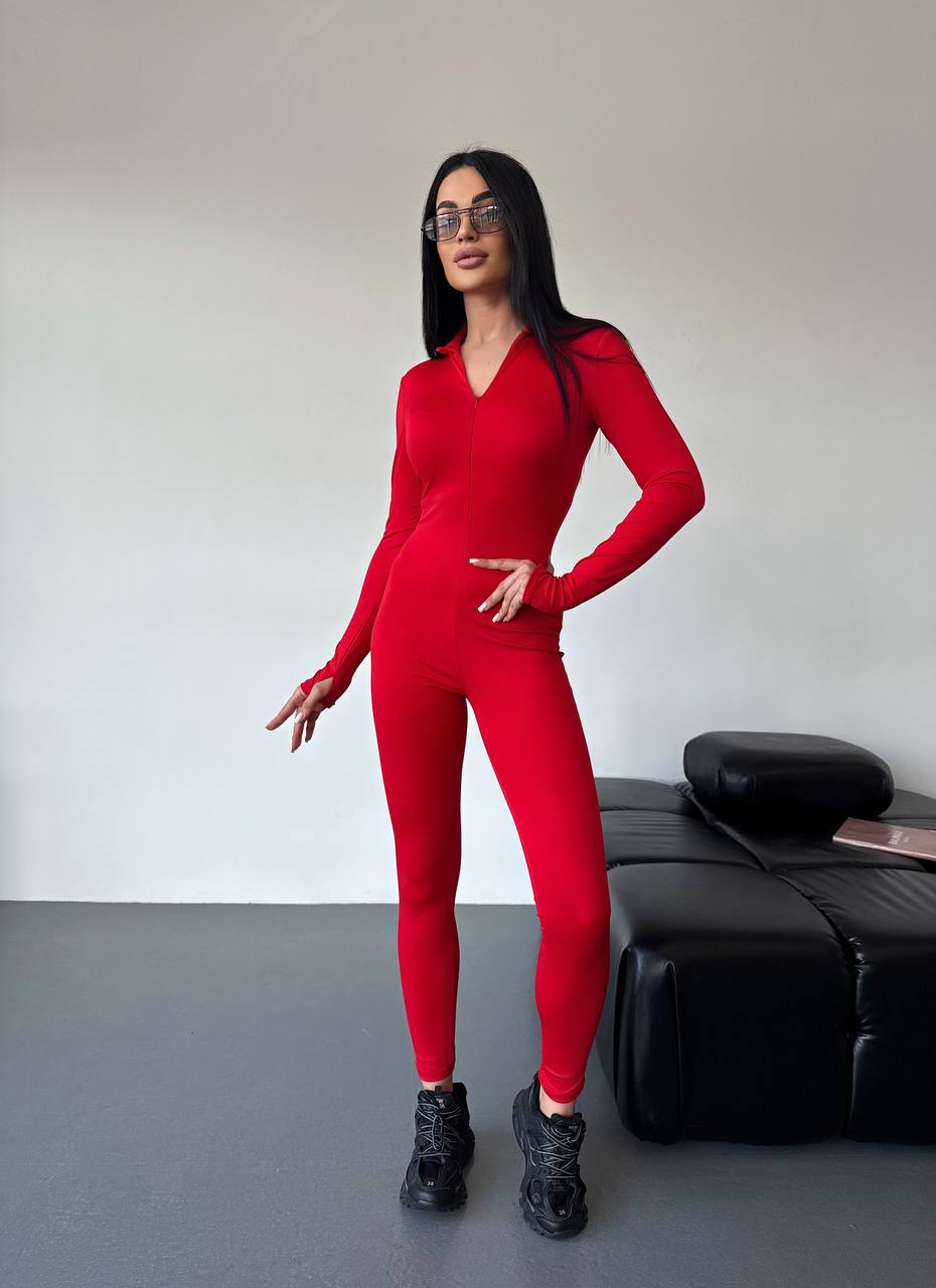 Жіночий утеплений комбінезон з мікродайвінгу 714т