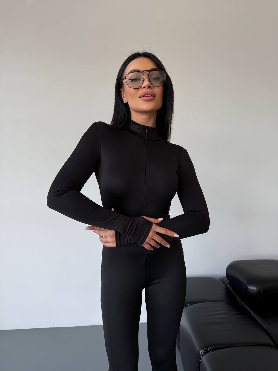 Жіночий утеплений комбінезон з мікродайвінгу 5к012 - Зображення 5