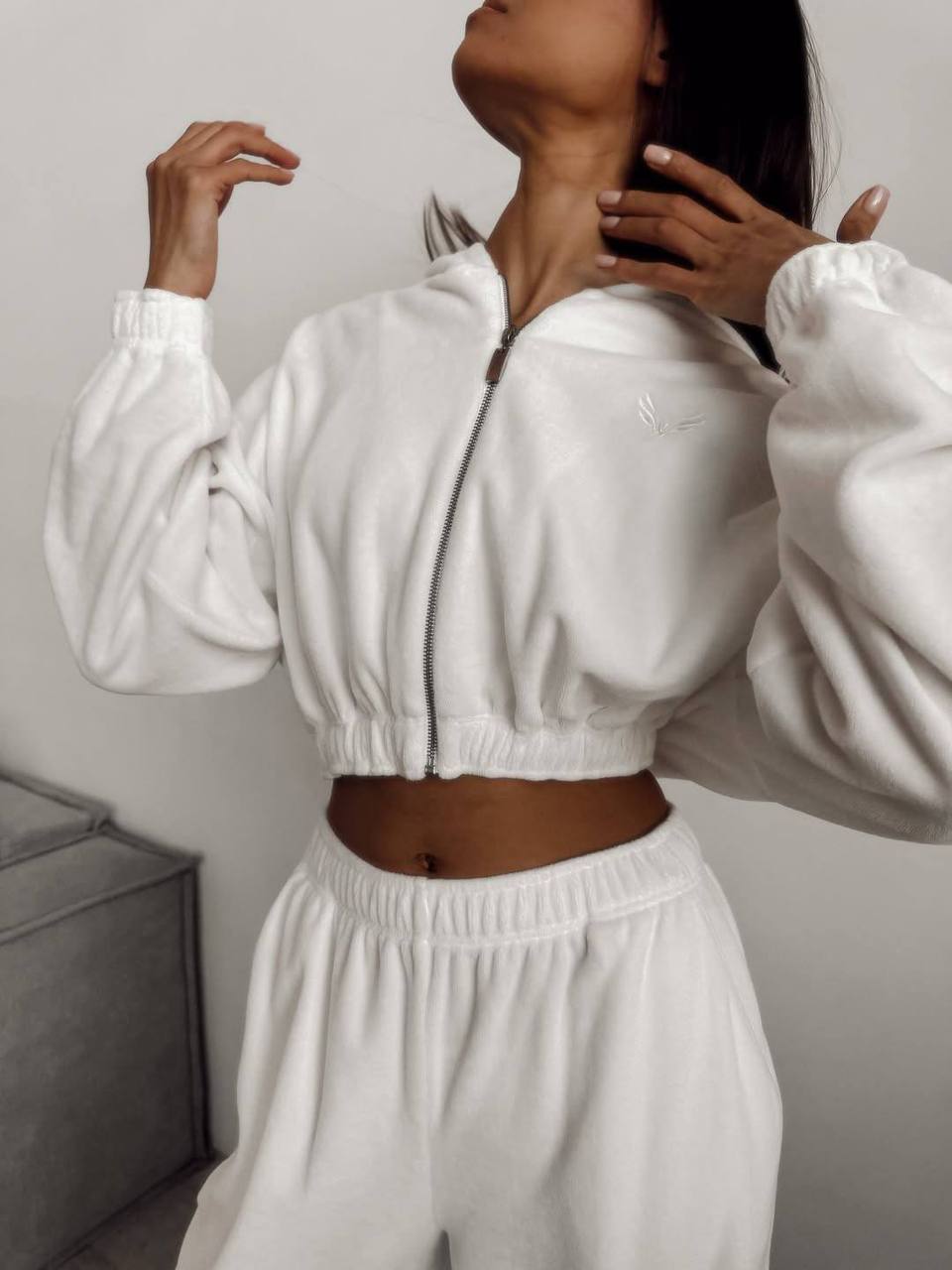 Жіночий костюм штани та худі п754р0 - Зображення 4