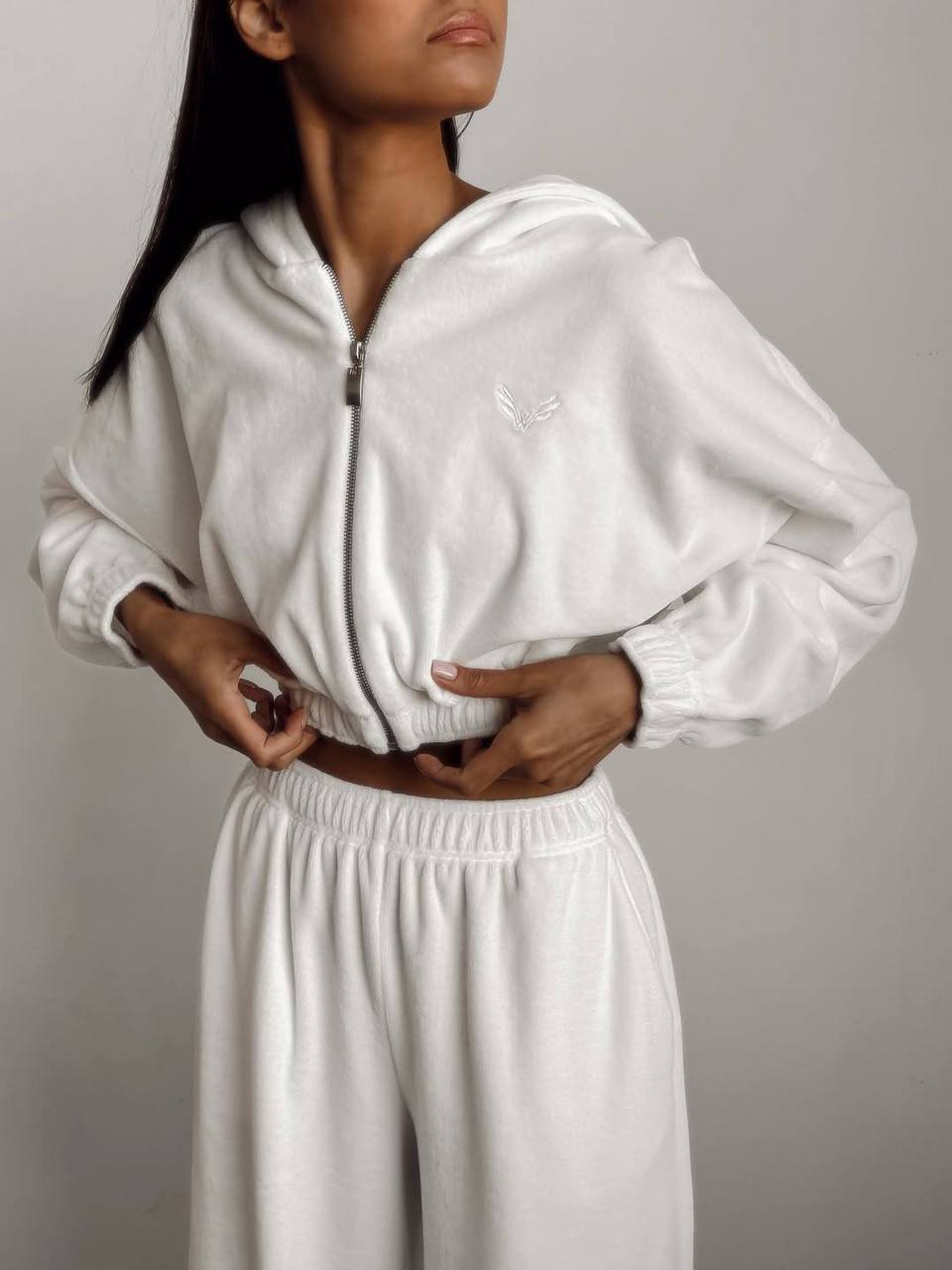 Жіночий костюм штани та худі п754р0 - Зображення 3