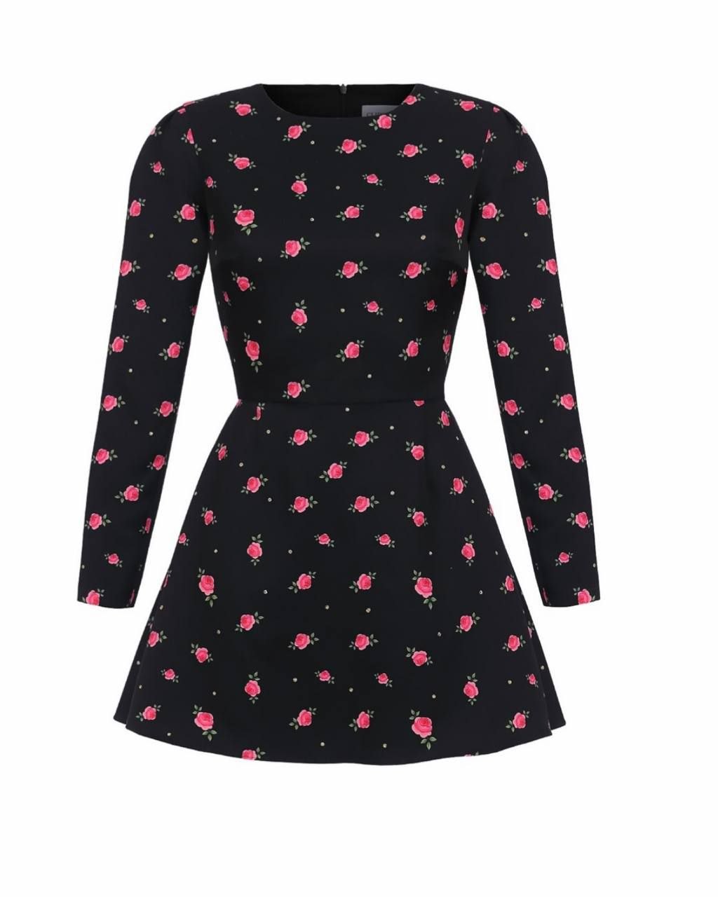 Жіноча сукня міні з квітковим принтом 452т3а - Зображення 4