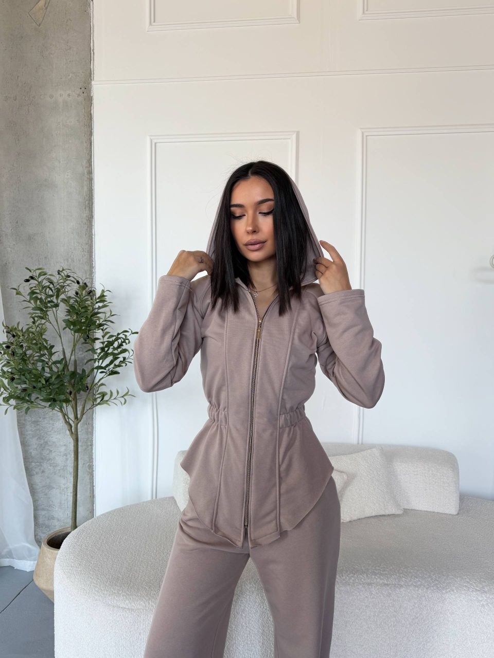 Костюм жіночий кофта і штани к216а8 - Зображення 2