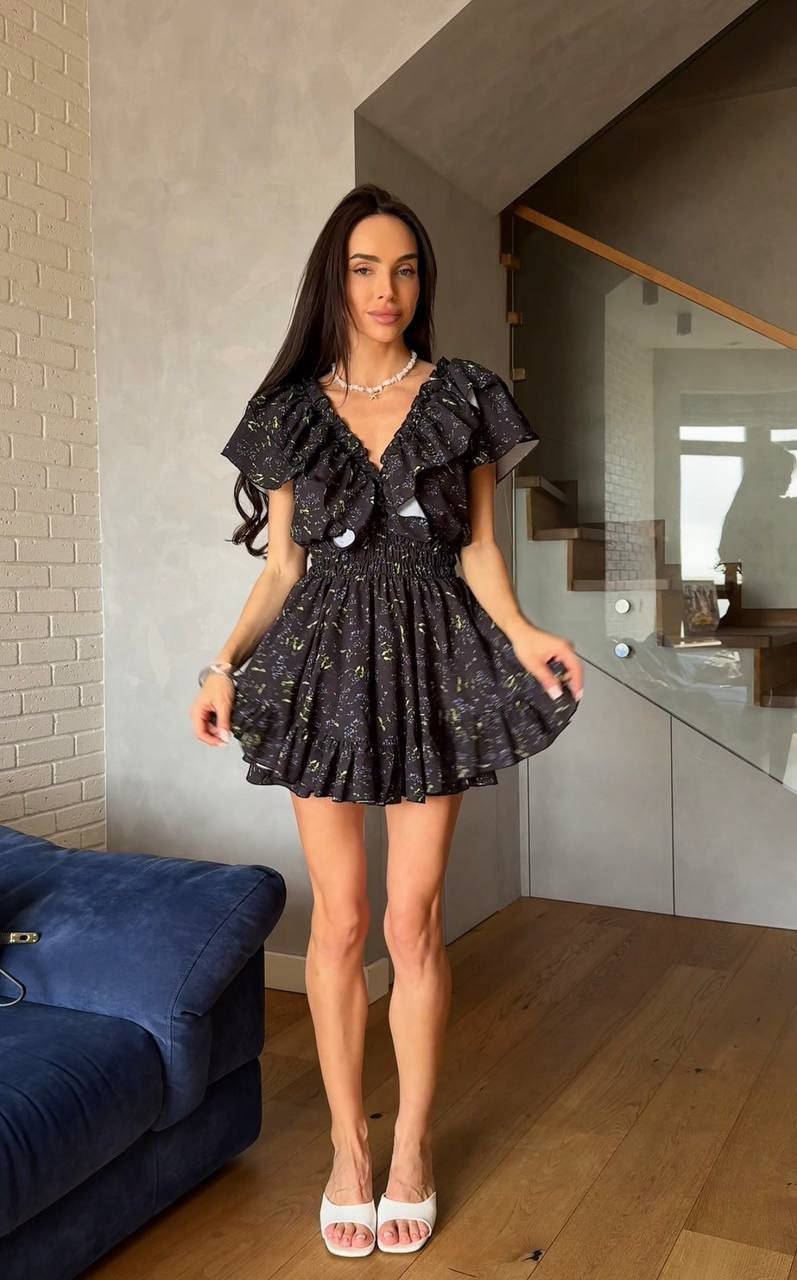 Жіночий стильний комбінезон-сукня а767с0 - Зображення 2