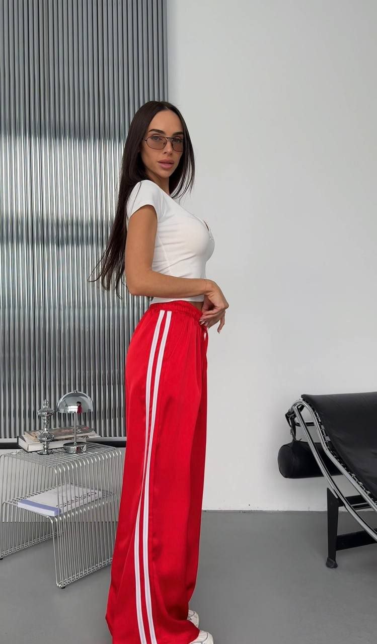 Жіночі брюки з лампасами к96с0 - Зображення 3