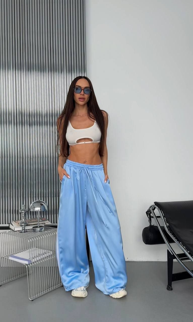 Жіночі брюки з лампасами к9663 - Зображення 2