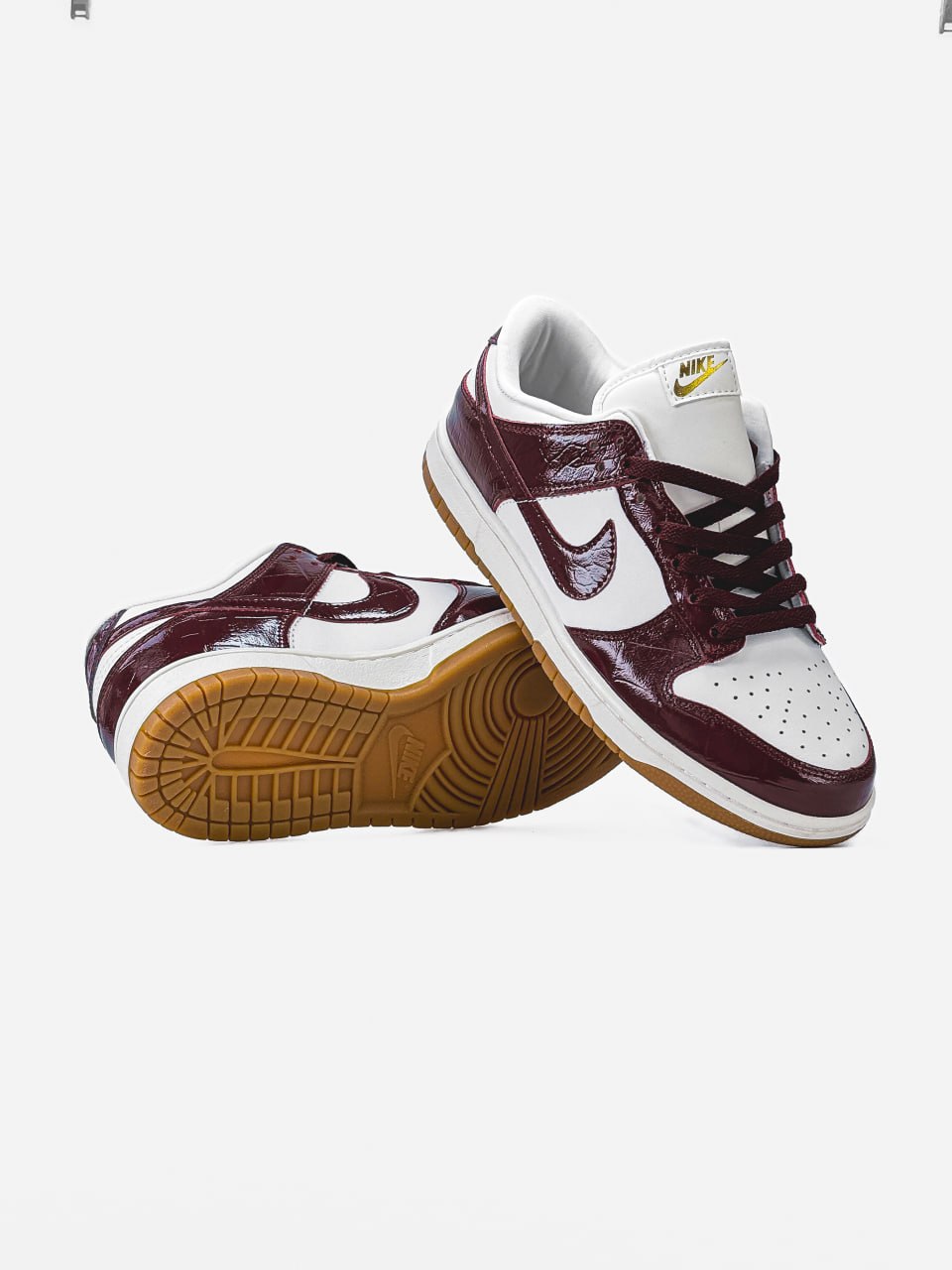 Nike Dunk Low LX Dark Team Red Croc - Зображення 4