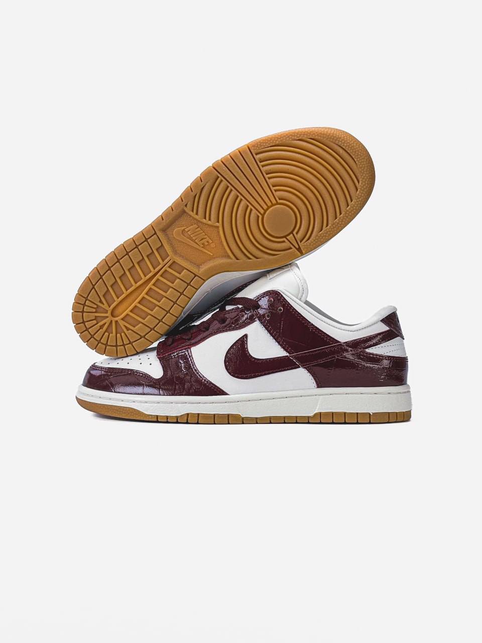 Nike Dunk Low LX Dark Team Red Croc - Зображення 6