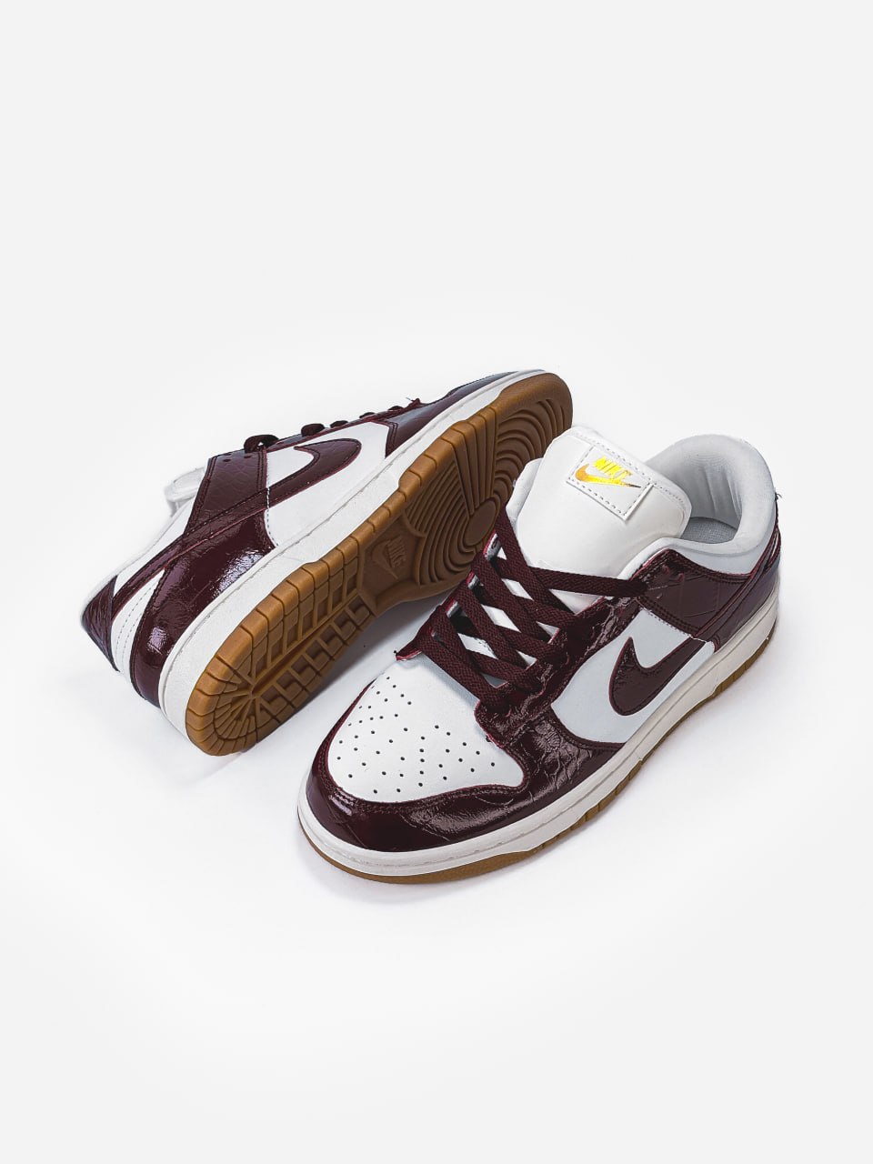 Nike Dunk Low LX Dark Team Red Croc - Зображення 5