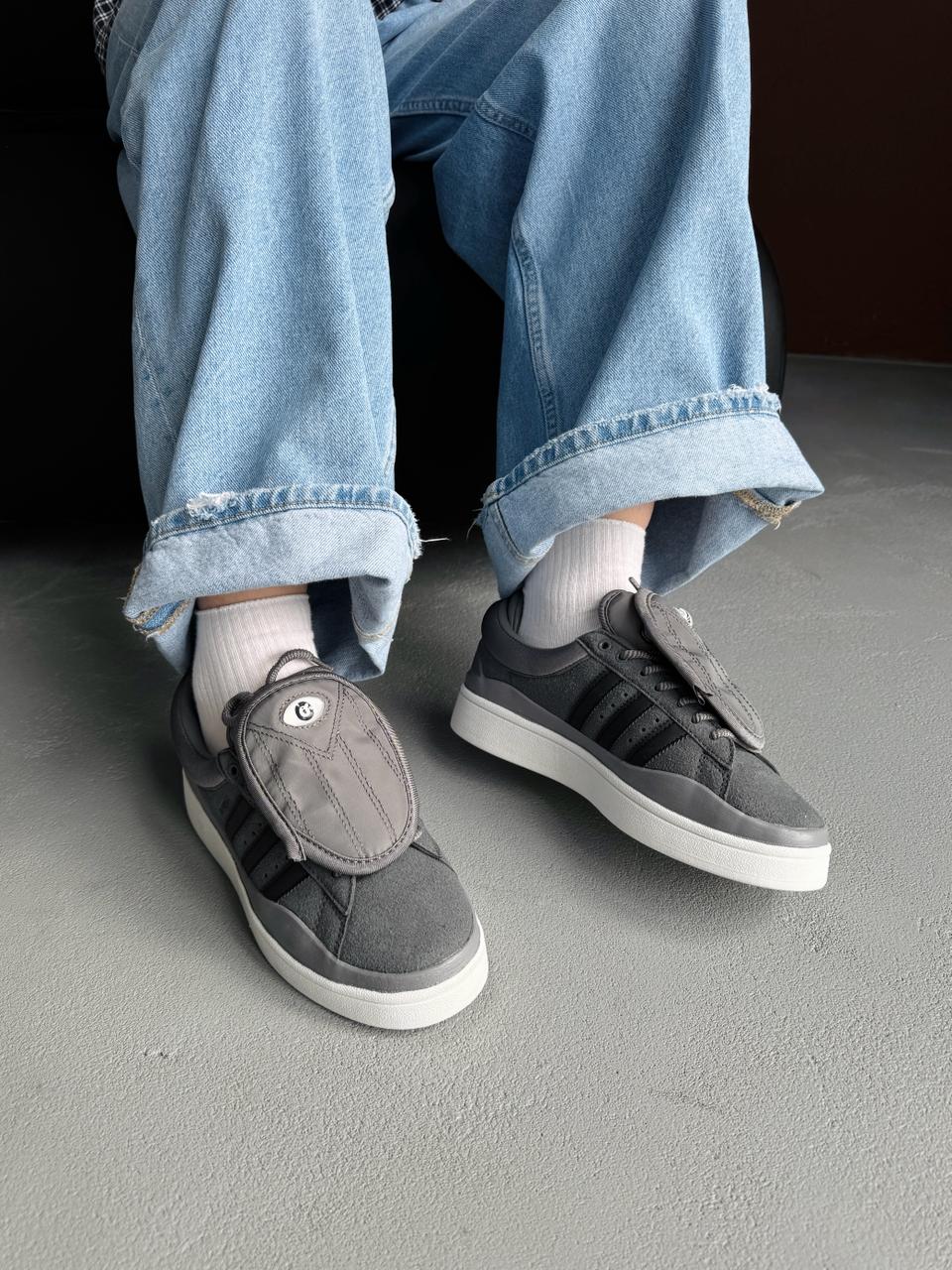 Adidas Campus x Bad Bunny Grey - Зображення 3