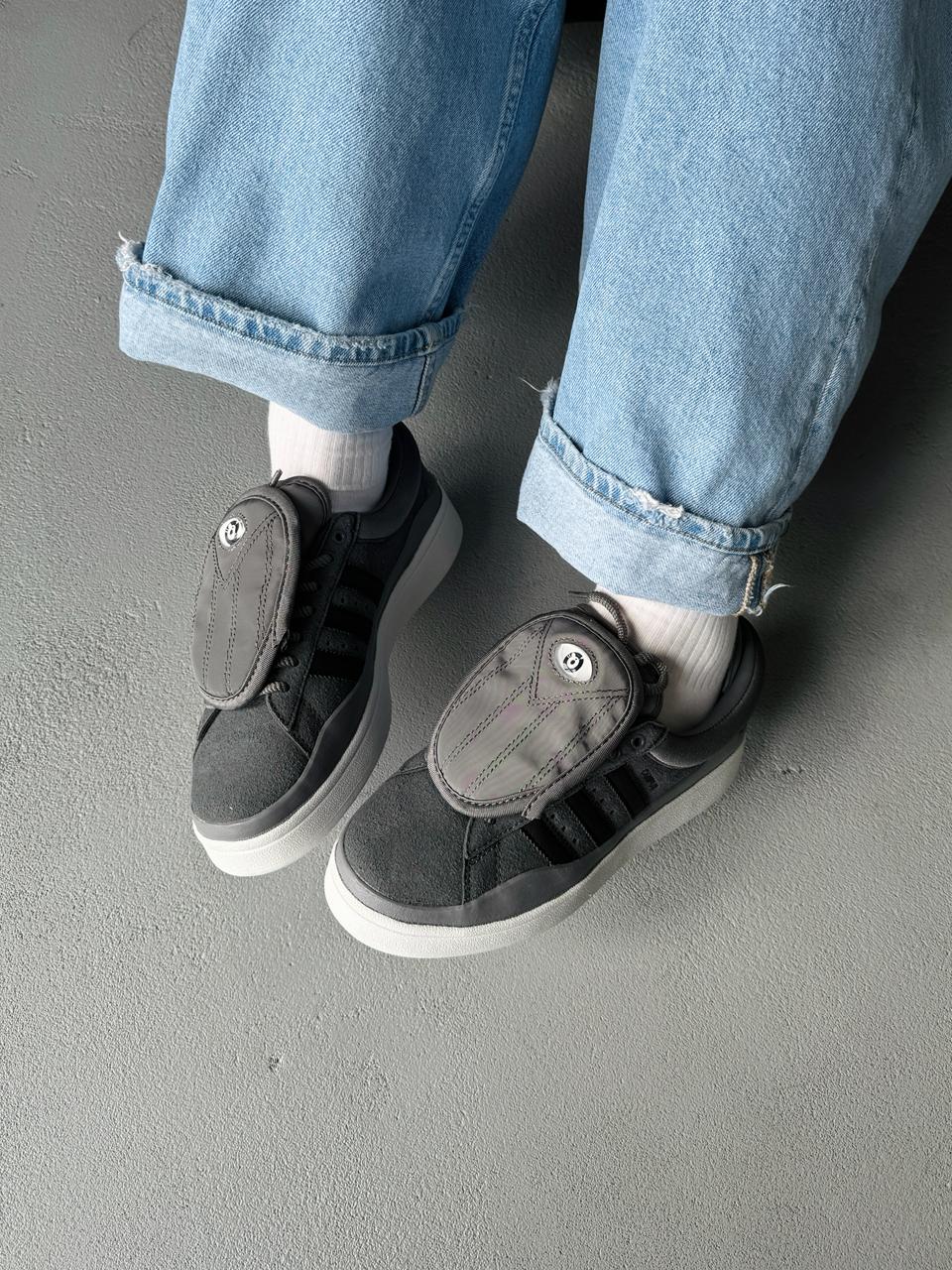 Adidas Campus x Bad Bunny Grey - Зображення 4