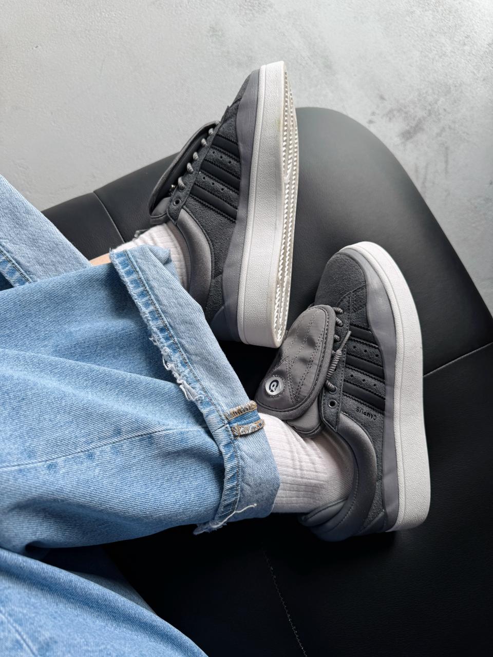 Adidas Campus x Bad Bunny Grey - Зображення 8