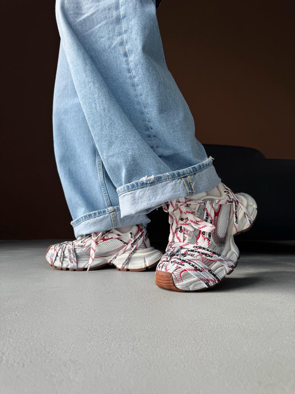 Balenciaga 3XL Extreme Lace Red White - Зображення 2