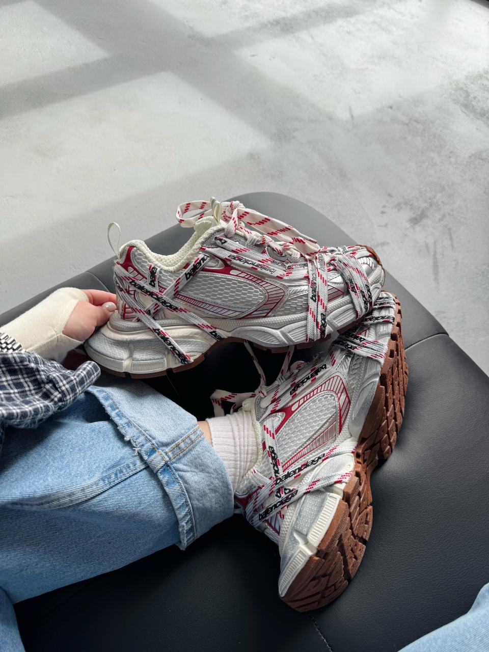Balenciaga 3XL Extreme Lace Red White - Зображення 7