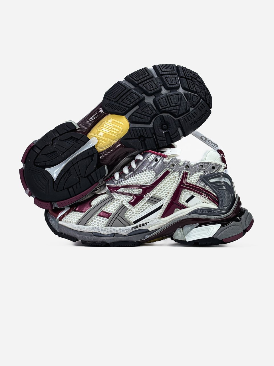 Balenciaga Runner Burgundy - Зображення 6